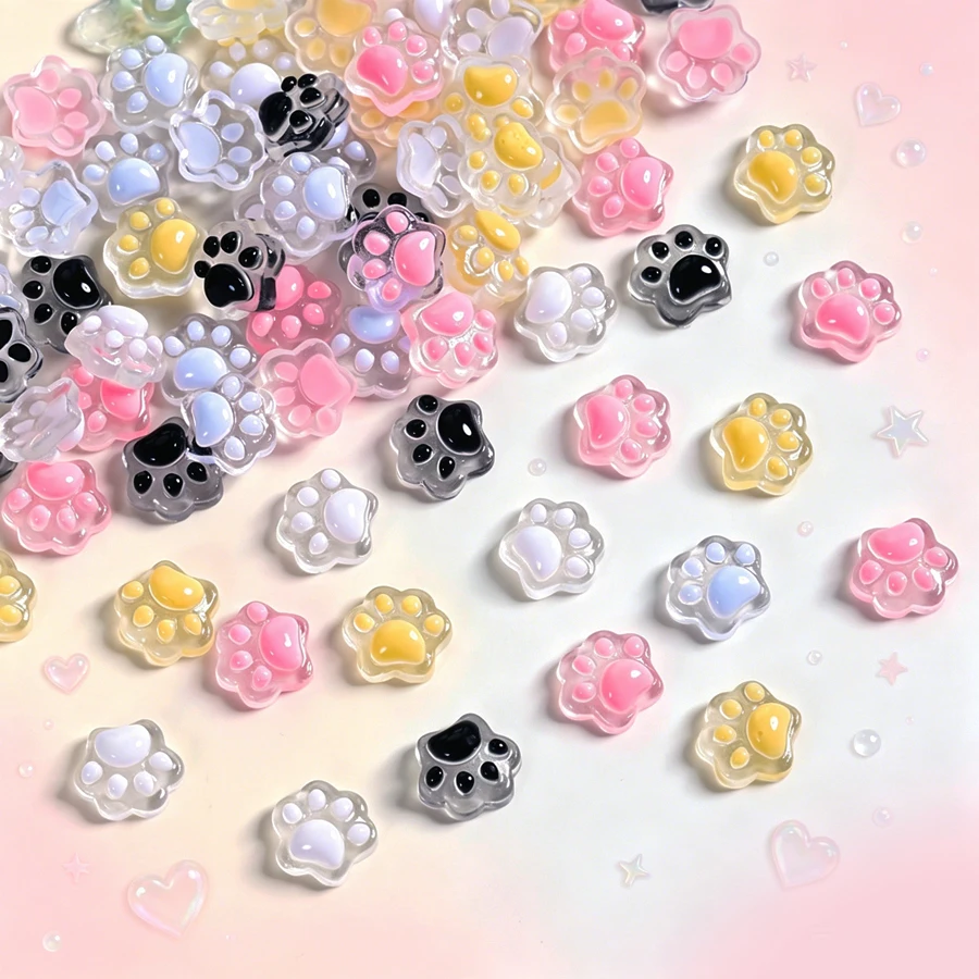 Art Craft Ladybug - 50 Stück Niedliche Katzenpfoten Marienkäfer Schmetterling