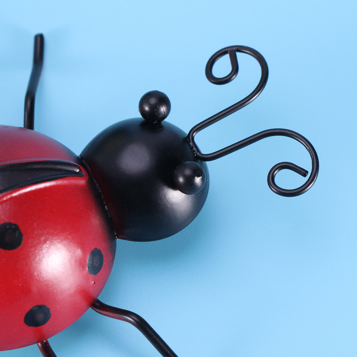 Art Craft Ladybug - 3 Stück Marienkäfer-Wanddekoration aus Metall, Eisen,