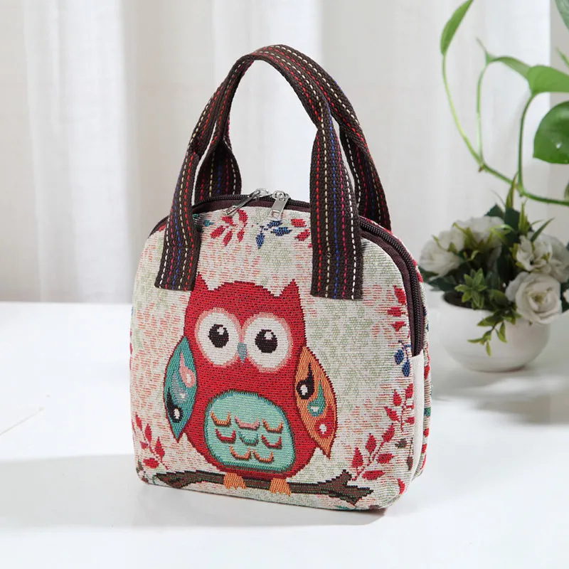 Art Craft Butterfly - Schmetterling Stickerei Top Griff Tasche Kleine