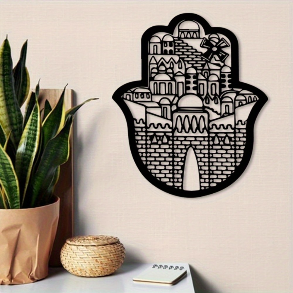 Art & Craft Paper Origami - CIFBUY Eisen-Wandkunst Islamische Architektur Jerusalem Heilige