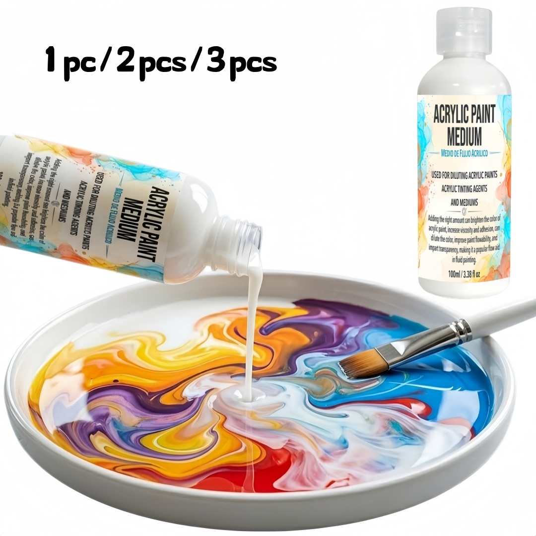 Art Craft Blend - Pigmentmischlösung, ACRYL-MALMEDIUM, Kunstgeschenk für die Feiertage,