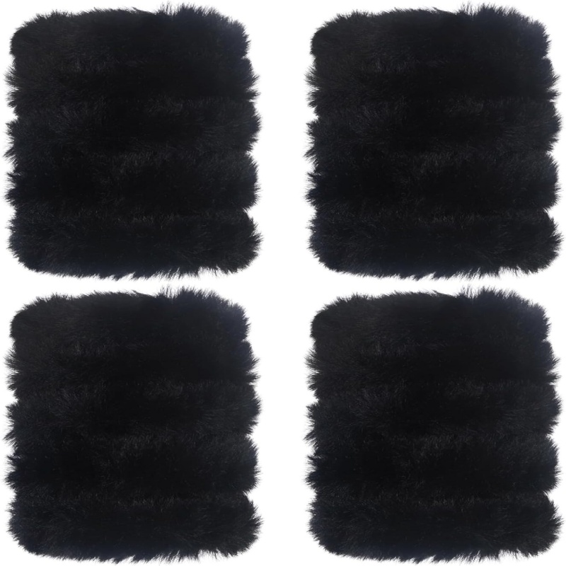 Art Craft Jumbo - 4 Stück schwarze Pfeifenreiniger zum Basteln,