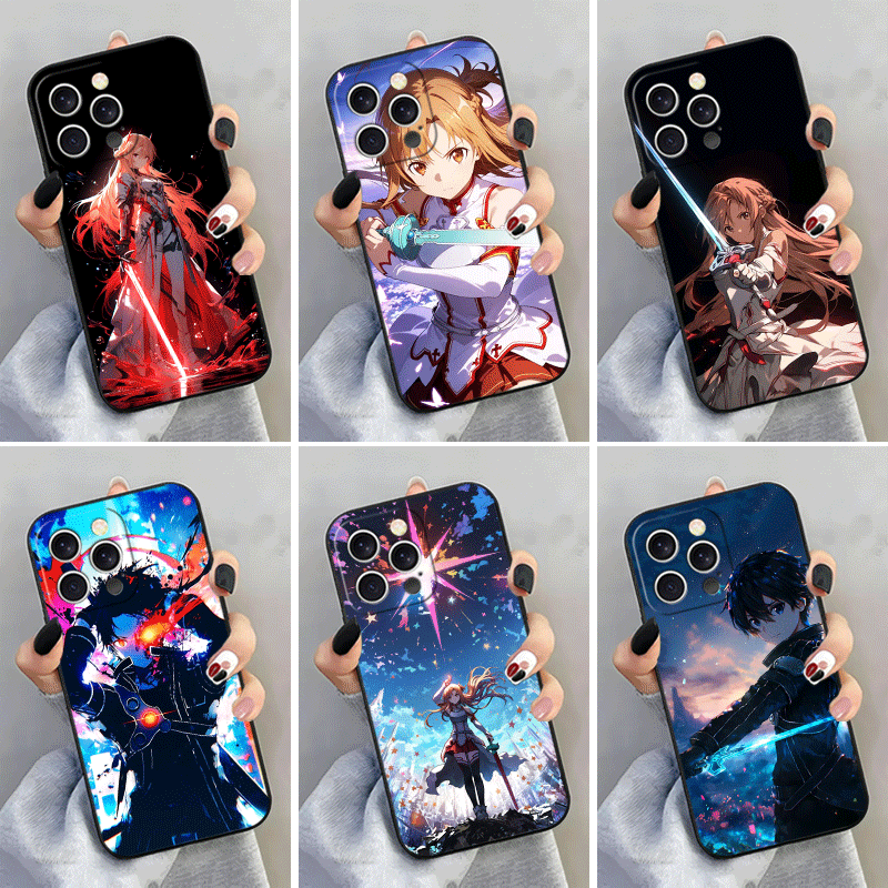 Art Craft Online - Weiche Silikon-Handyhülle für iPhone 15 16