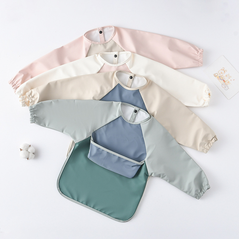 Kinder Baby Langarm PU Lätzche – Art Craft For Toddlers Bewertung und Preis