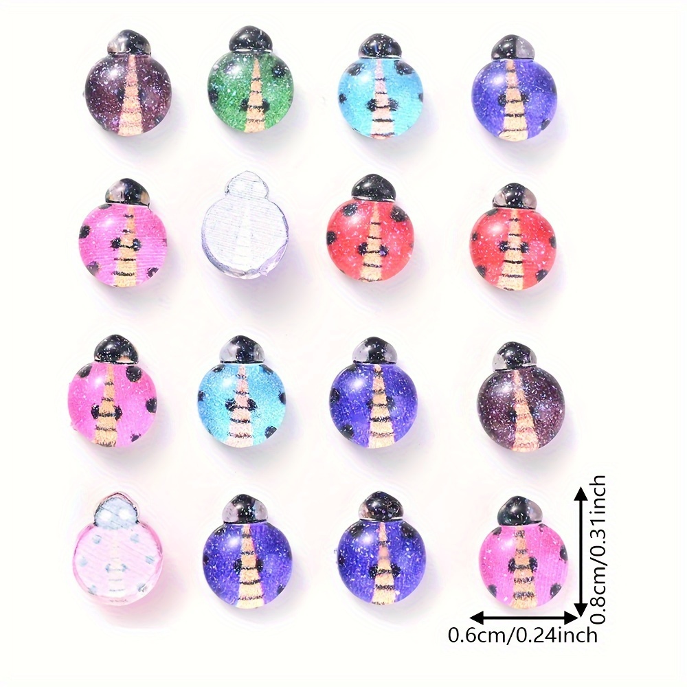 iYOE 50 Stück 6x8mm Harz-Marie – Art Craft Ladybug Bewertung und Preis