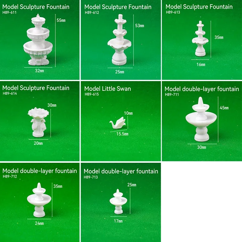 2 Stücke Modell Statue HO 1:87 – Art Craft For Toddlers Bewertung und Preis