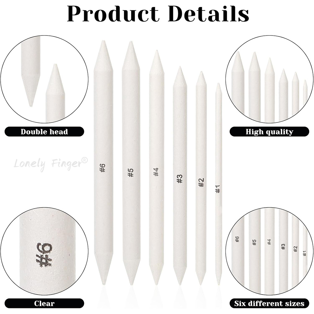 6/12 Stück Blending Stumps, Pa – Art Craft Blend Bewertung und Preis