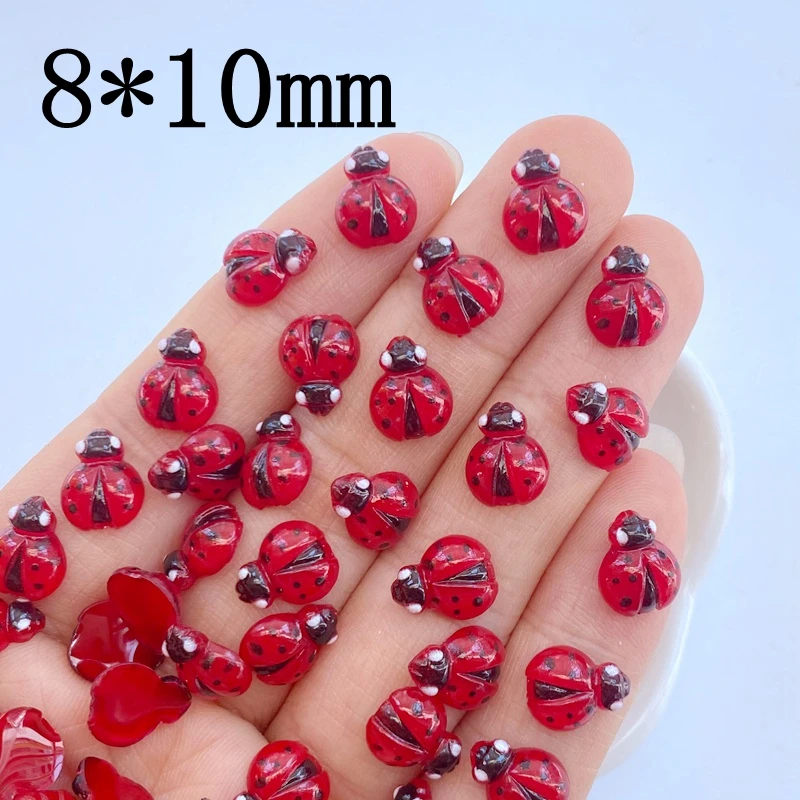 50pcs neue Nail Art Zubehör ni – Art Craft Ladybug Bewertung und Preis