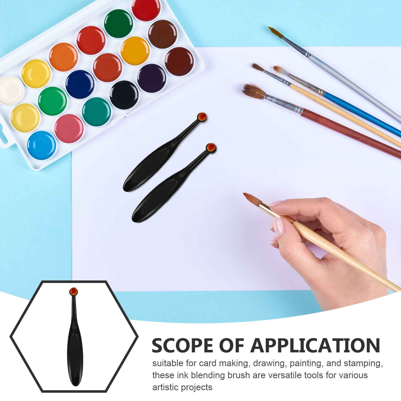5 Stück Mini-Tintenmischpinsel – Art Craft Blend Bewertung und Preis
