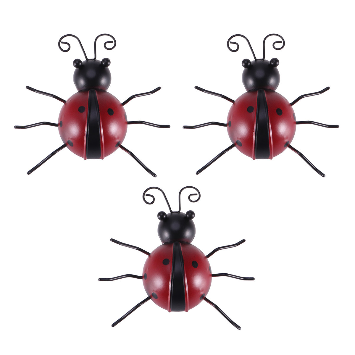 3 Stück Marienkäfer-Wanddekora – Art Craft Ladybug Bewertung und Preis