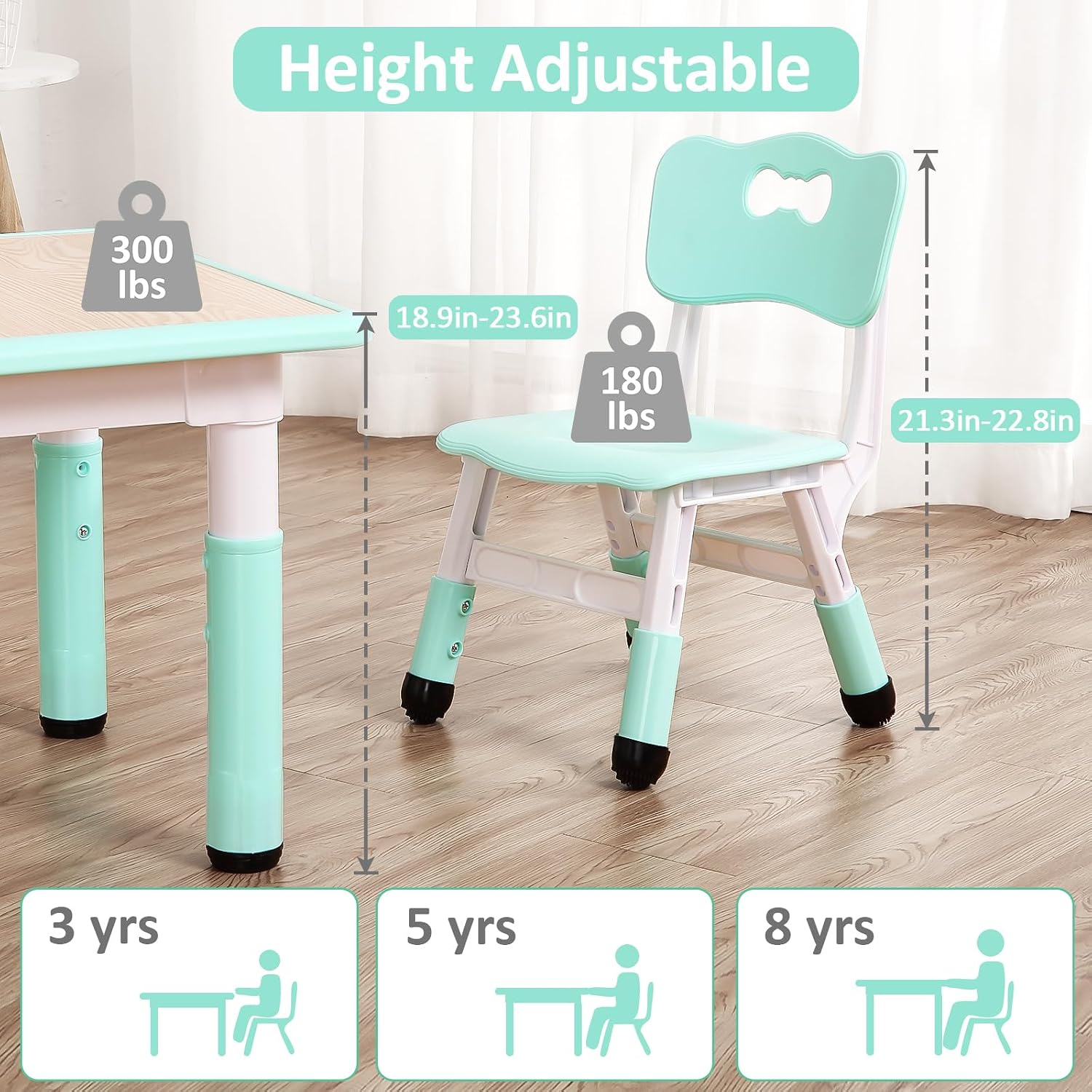 TackView 23-Zoll Kindertisch u – Art Craft For Toddlers Bewertung und Preis