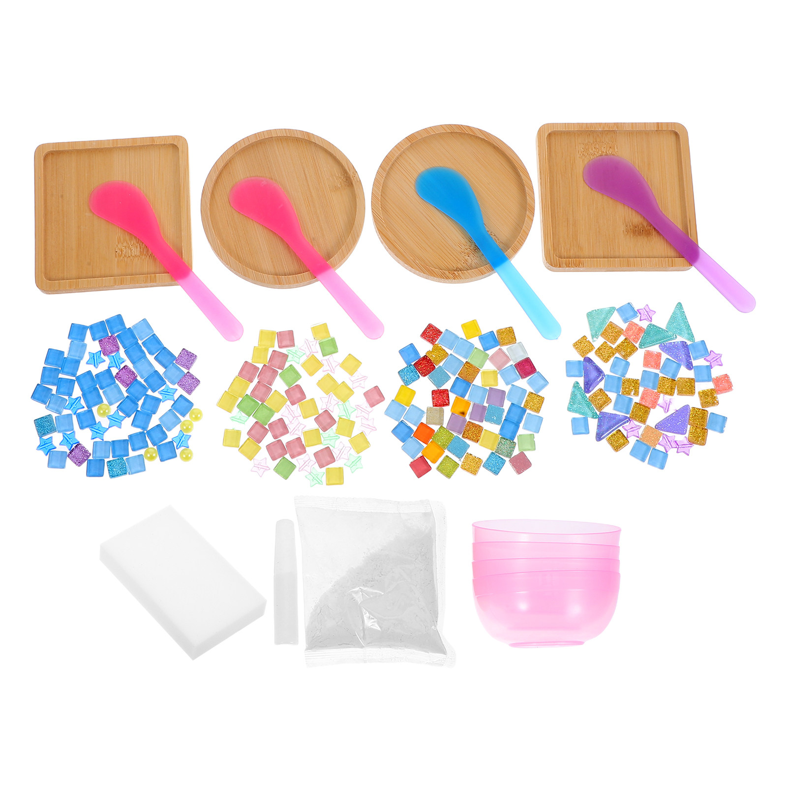 4 Sets Mosaik-Bastelset DIY Bu – Art Craft Project Bewertung und Preis