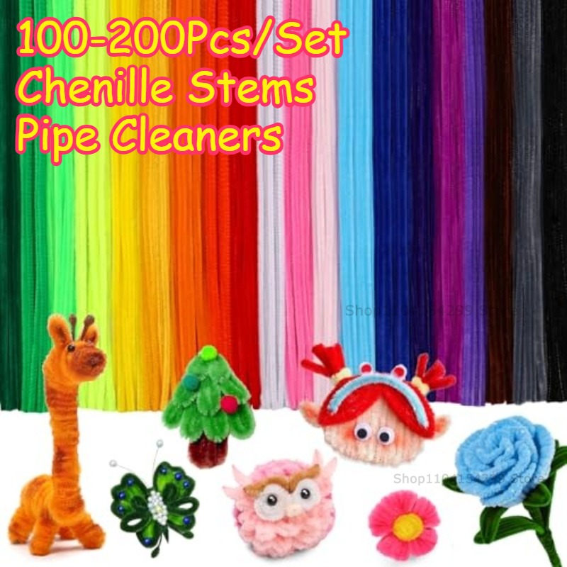 Pfeifenreiniger Chenille-Stiel – Art Craft Jumbo Bewertung und Preis