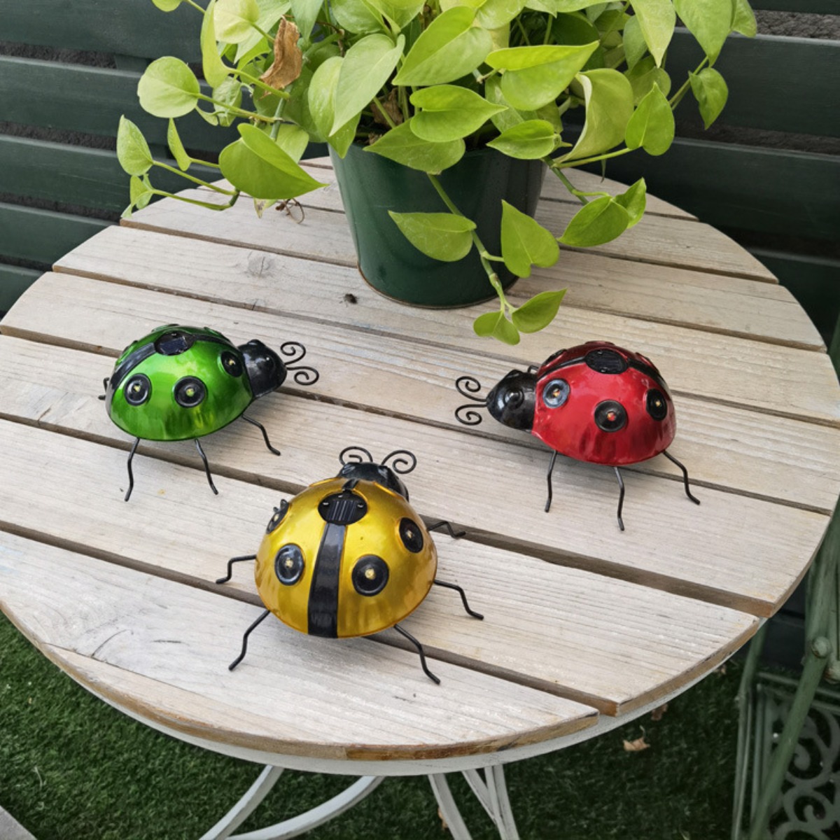 Neue Solar Eisen Kunst Marienk – Art Craft Ladybug Bewertung und Preis