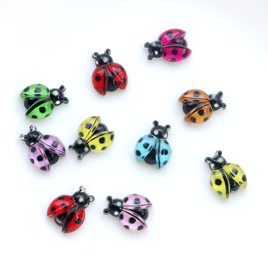 30 Stück Mini-Farbkäfer-Caboch – Art Craft Ladybug Bewertung und Preis