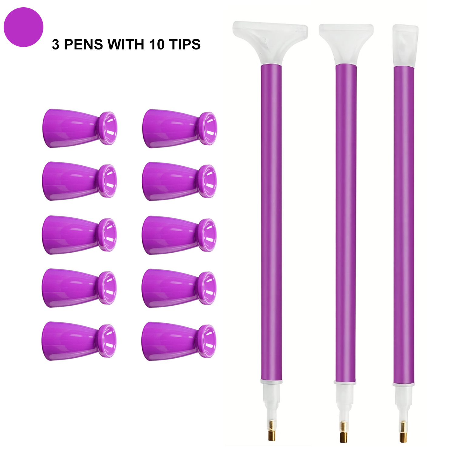 10 Silikonspitzen & 3 Stifte D – Art Craft Painting Bewertung und Preis