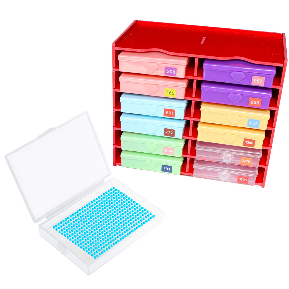 12-teiliges Diamantmalerei-Auf – Art Craft Organizer Bewertung und Preis