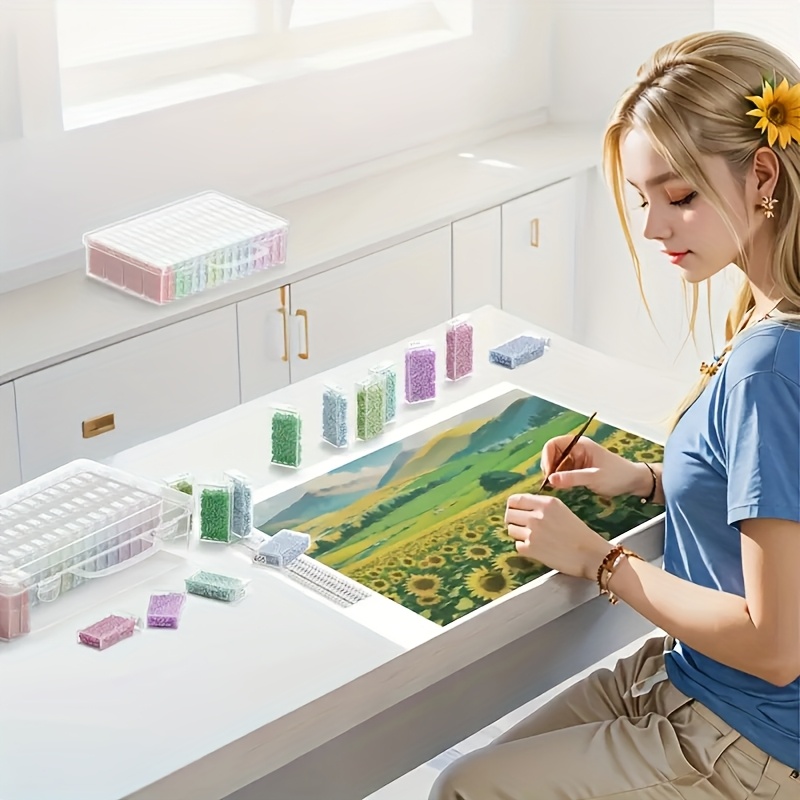 64-Fächer Transparente Kunstst – Art Craft Organizer Bewertung und Preis