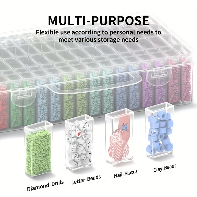 64-Fächer Transparente Kunstst – Art Craft Organizer Bewertung und Preis