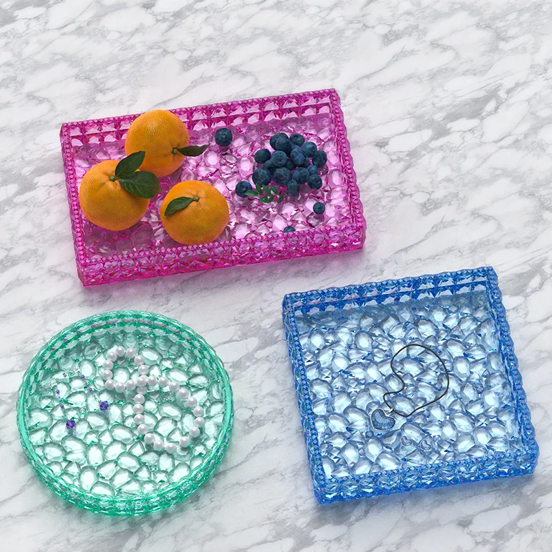 Diamant Kristall Tablett Ton S – Art Craft Organizer Bewertung und Preis