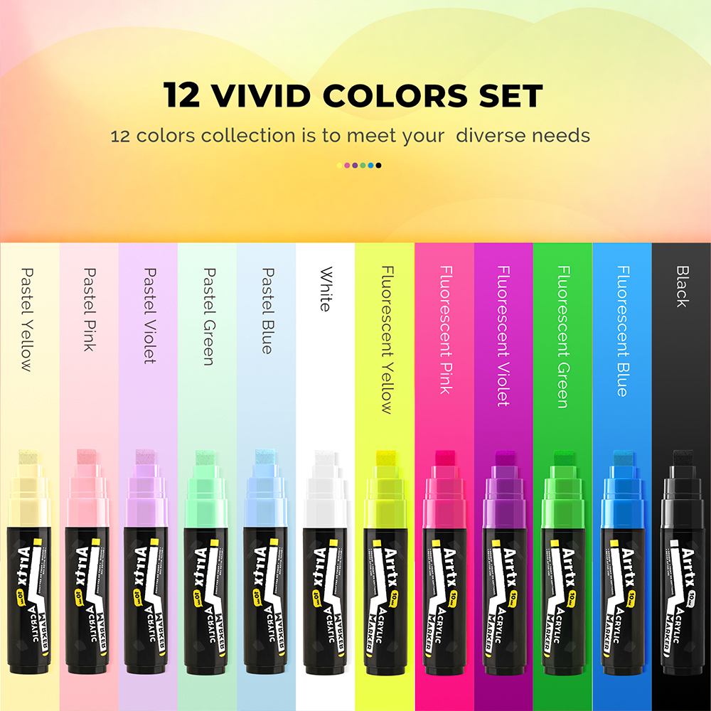 Arrtx Acryl-Farbmarker, Jumbo- – Art Craft Jumbo Bewertung und Preis