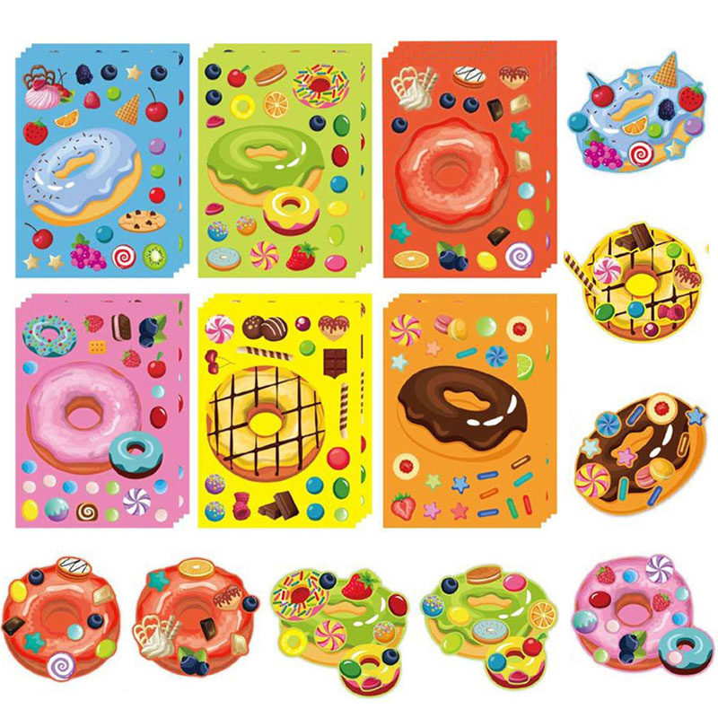 Machen Sie ein Gesicht. Donut- – Art Craft For Toddlers Bewertung und Preis