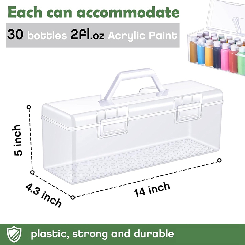 3-teilige Farbaufbewahrungsbox – Art Craft Organizer Bewertung und Preis